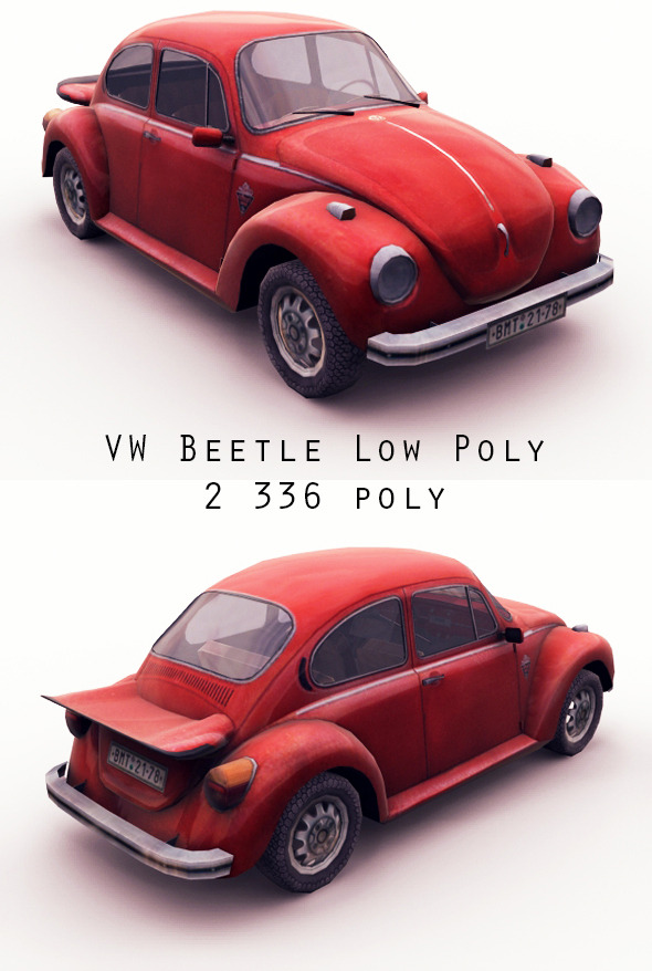VW Beetle - 3Docean 9952772
