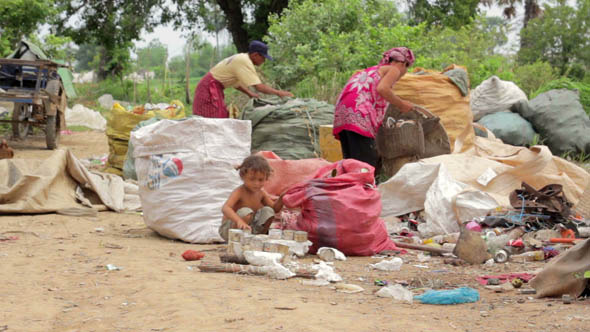 Slums At Phnom Penh City Dumping Area 30