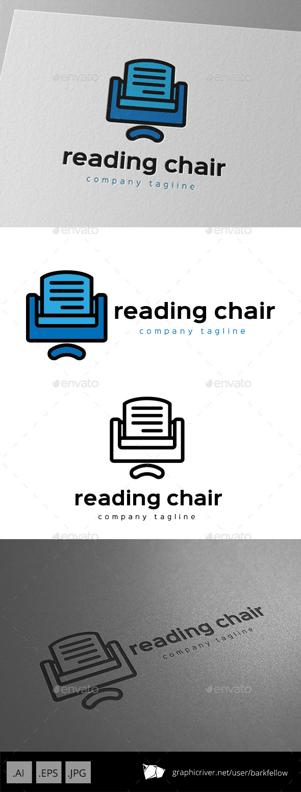 Reading Chair Logo - Symbols Logo Templates