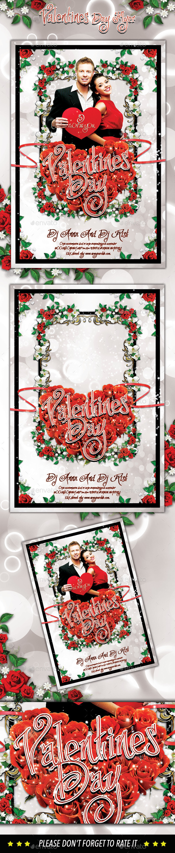 Valentines Day Flyer - Events Flyers
