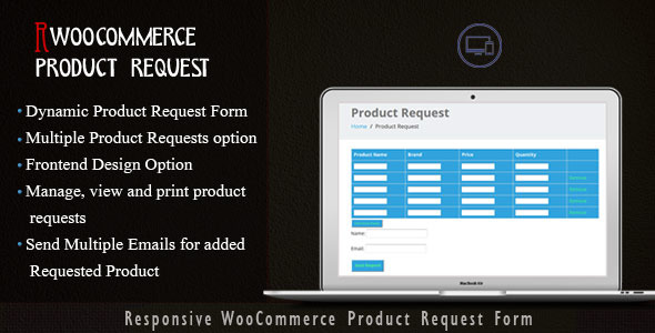 WooCommerce Products Request Manager