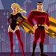 Superhero Couple 2 - VideoHive Item for Sale