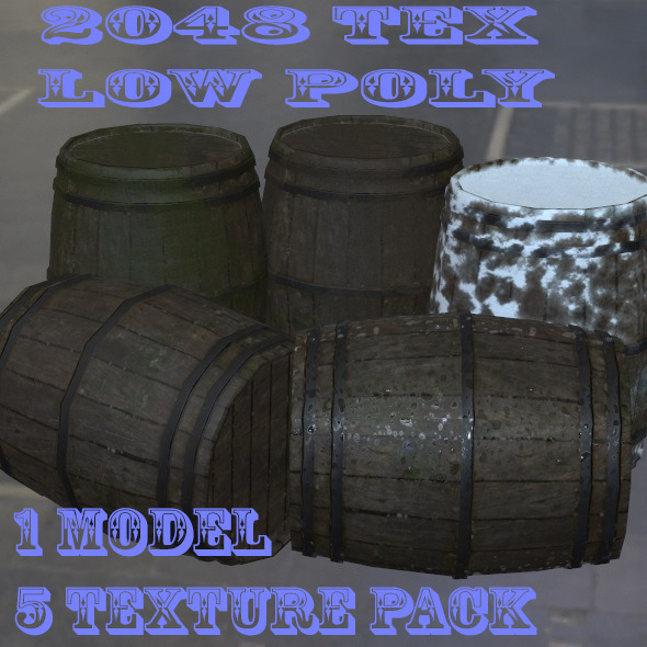 Barrel_Set - 3Docean 9956771