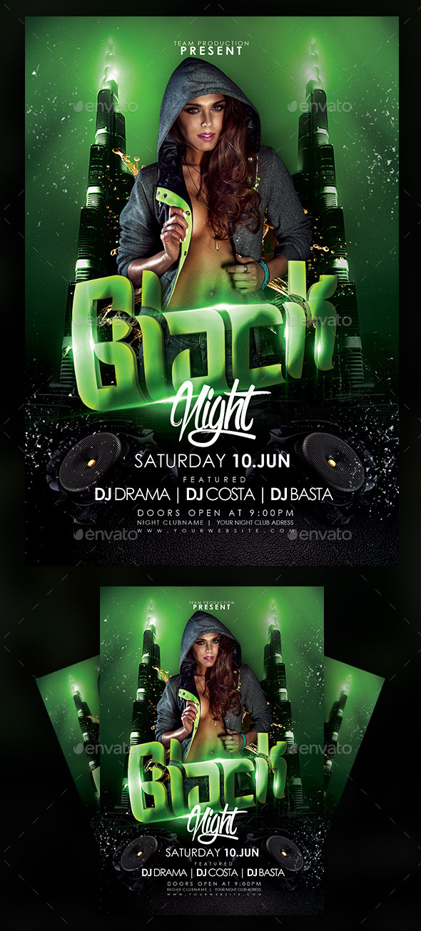 Black Night Party - Clubs & Parties Events
