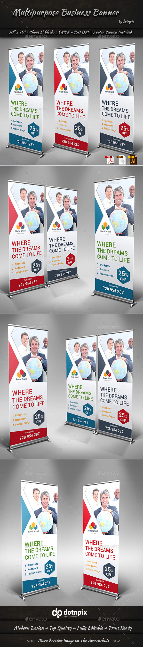 Multipurpose Business Banner