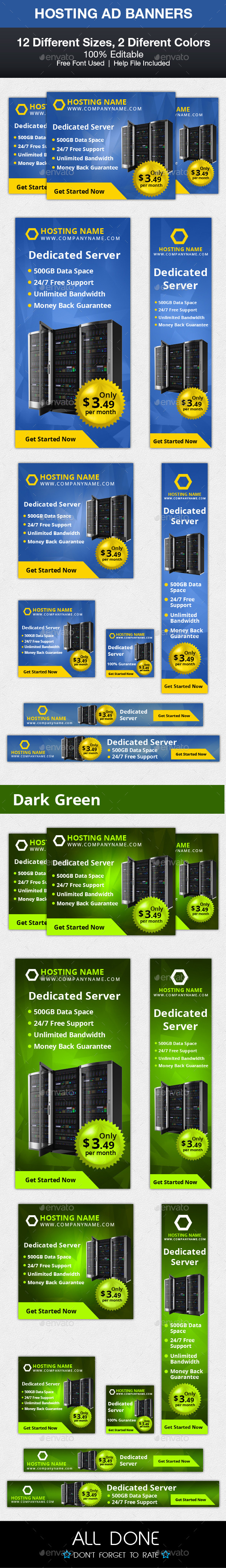Hosting Ad Banners - Banners & Ads Web Elements