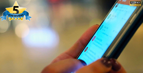 Browsing Emails On Smartphone alt