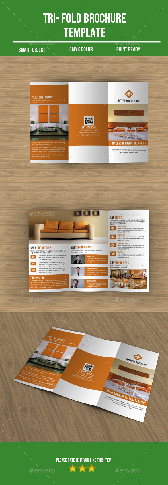 Interior Tri -Fold Brochure - Corporate Brochures