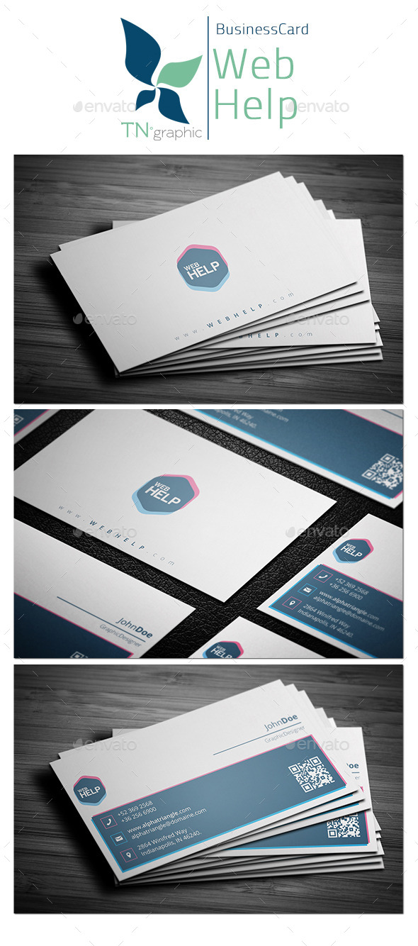 WebHelp - Business Card - Creative Business Cards
