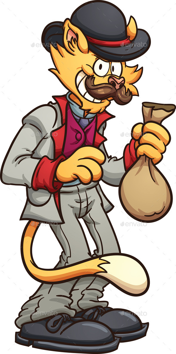 Cartoon Cat - Animals Characters