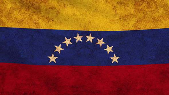 Venezuela Flag Grunge