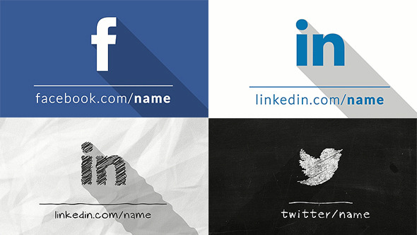 Social Icons Transformation - VideoHive 9972347