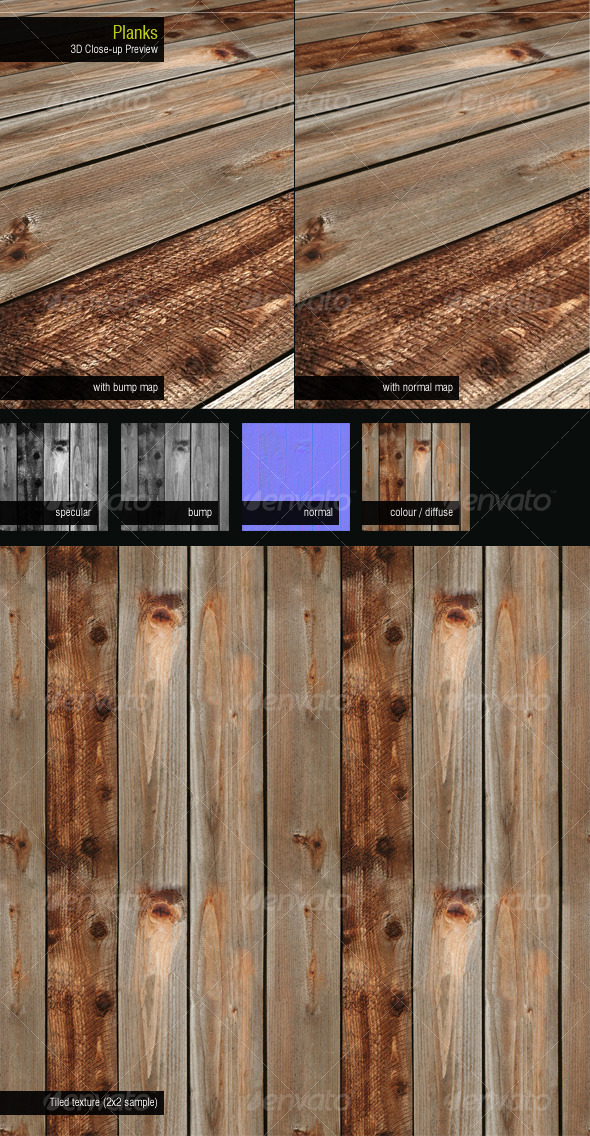 Planks - 3Docean 126488