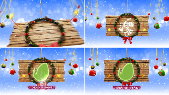 Christmas Logo Opener - VideoHive 9984648