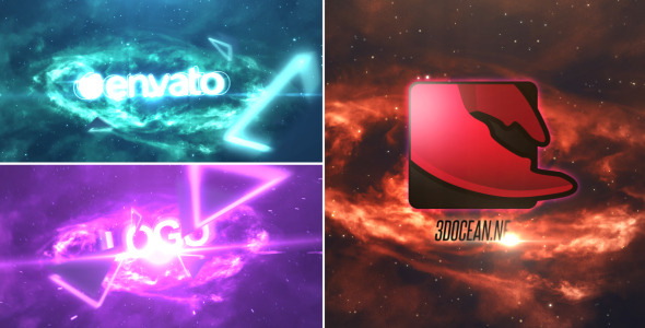 Space Logo Opener - VideoHive 9985061