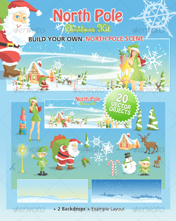 North Pole Christmas Kit - Christmas Seasons/Holidays