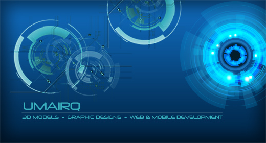 3D portfolio of UmairQ