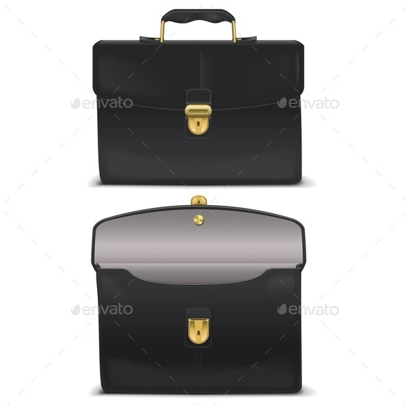 Black Case Icons - Man-made Objects Objects