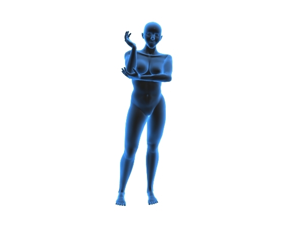 Female in anatomical - 3Docean 9986847