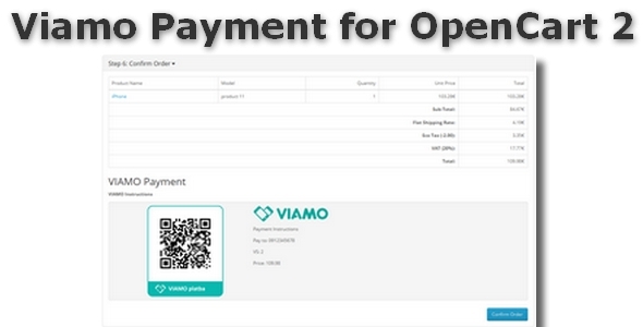 Viamo Payment for OpenCart 2 - CodeCanyon Item for Sale