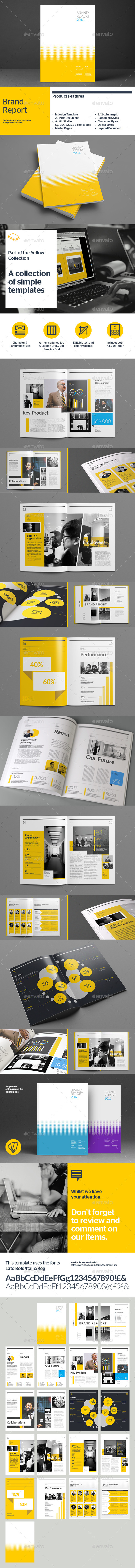 Brand Report - Informational Brochures