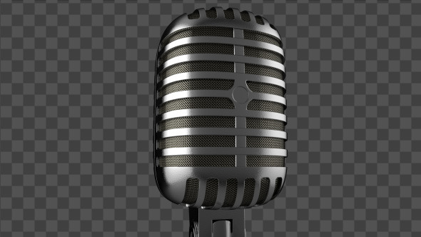Old Fashioned Microphone 09