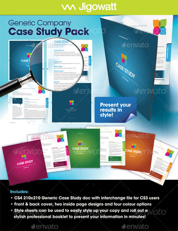 Generic Company Case Study - Corporate Brochures