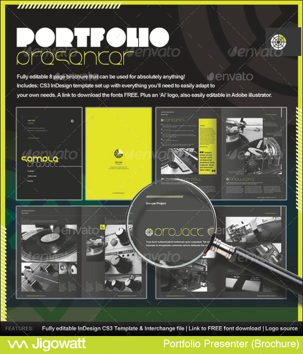 Portfolio Presenter - Corporate Brochures