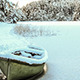Boat on the Frozen Lake - VideoHive Item for Sale