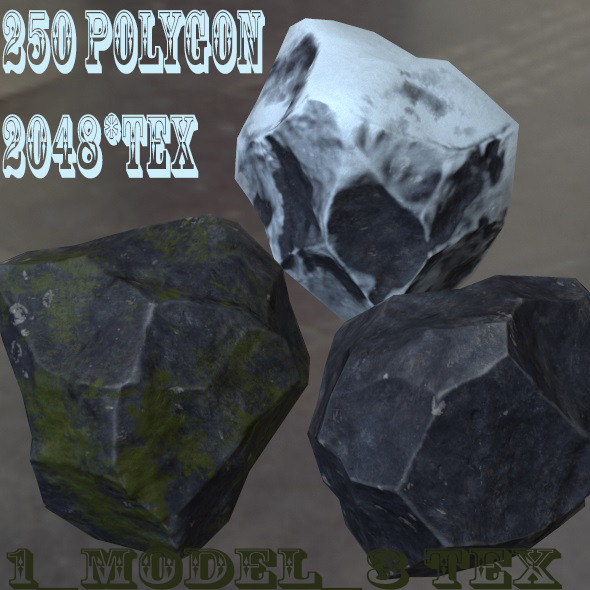 Rock_Set_1 - 3Docean 9991731