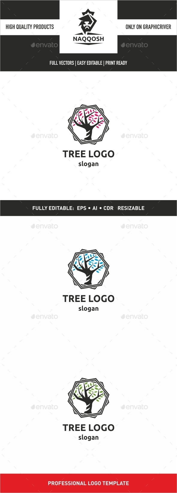 Tree Logo - Nature Logo Templates