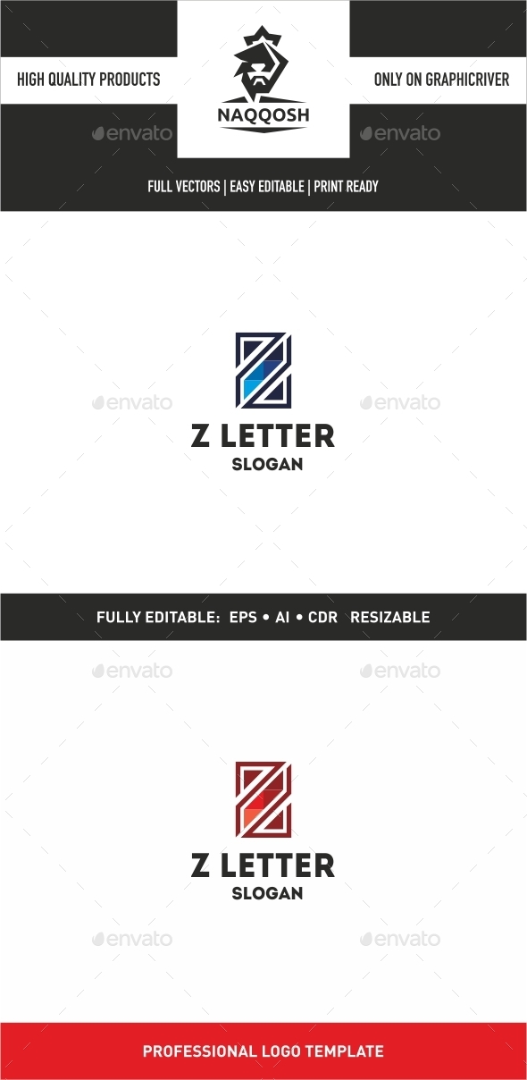 Z Letter - Letters Logo Templates