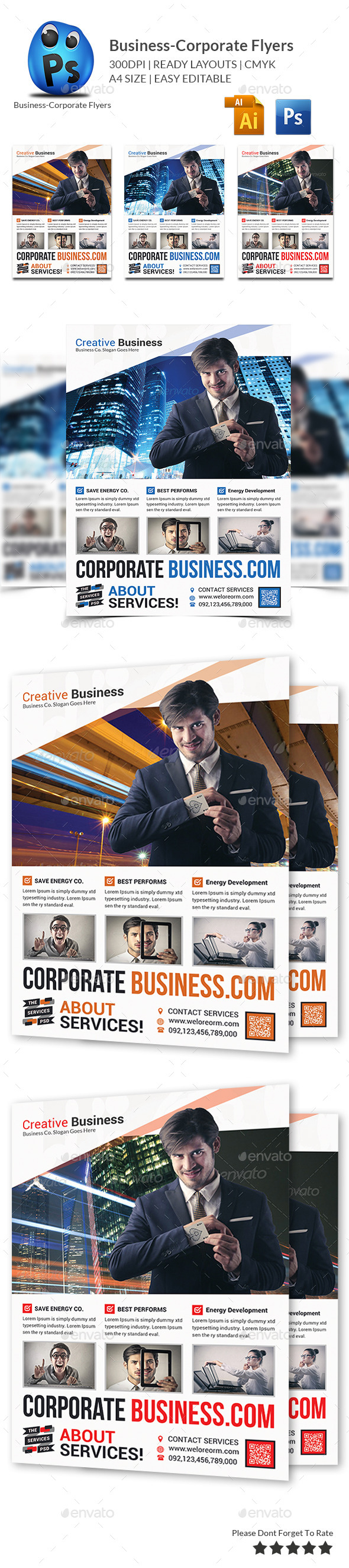 Business Flyers Templates - Corporate Flyers