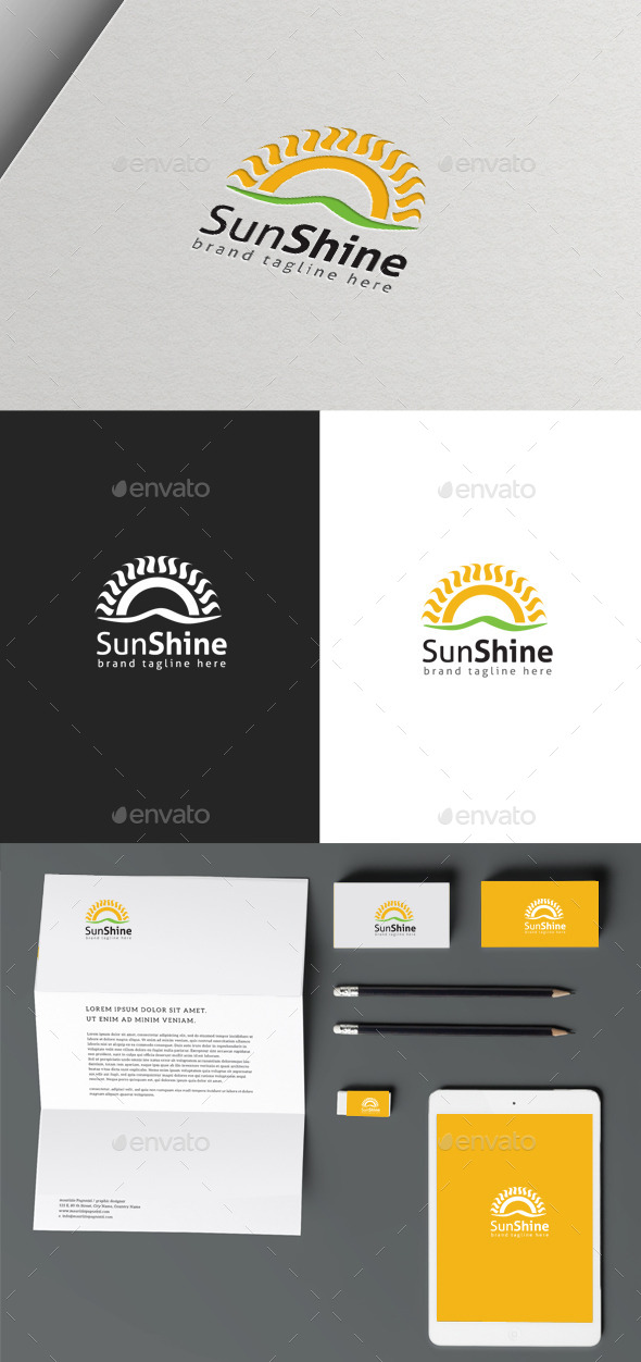 Sun Shine - Nature Logo Templates