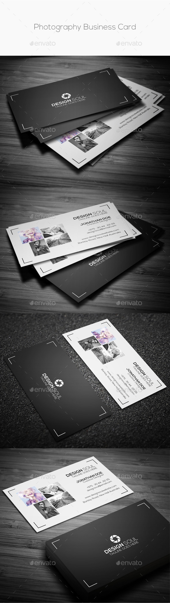 Photography Business Card - Industry Specific Business Cards
