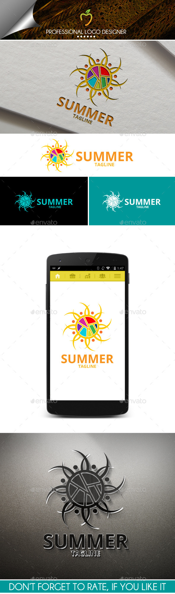 Summer Logo - Abstract Logo Templates