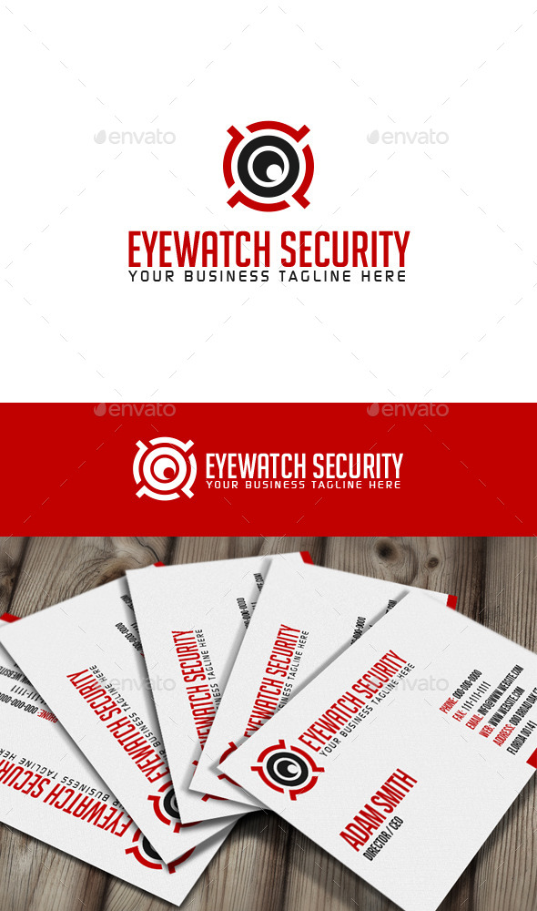 Eyewatch Security Logo - Abstract Logo Templates