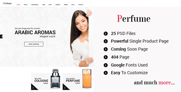 Perfume - eCommerce - ThemeForest 9996534