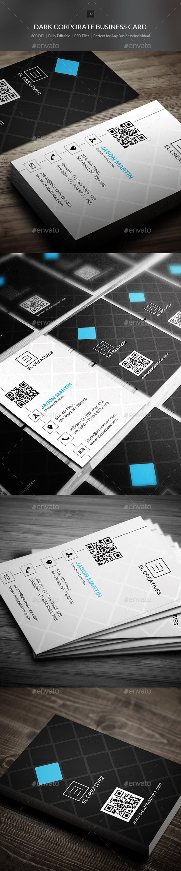 Corporate Business Card - 07 - Corporate Business Cards
