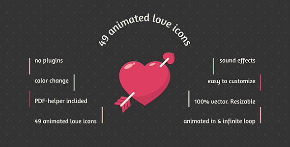 49 animated love icons