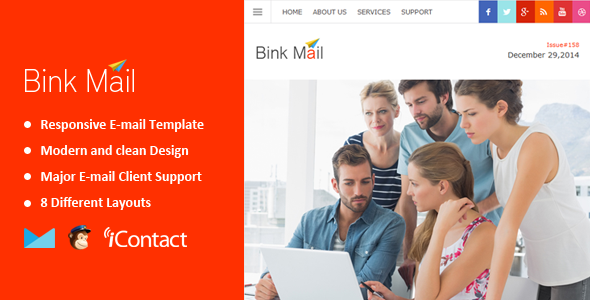 Bink Mail- Responsive - ThemeForest 9999633