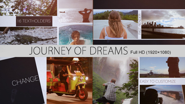 Journey Of Dreams - VideoHive 9999999