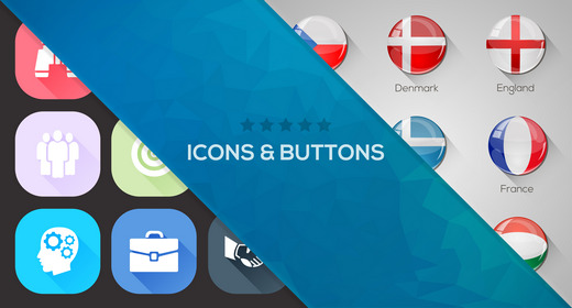 Icons & Buttons