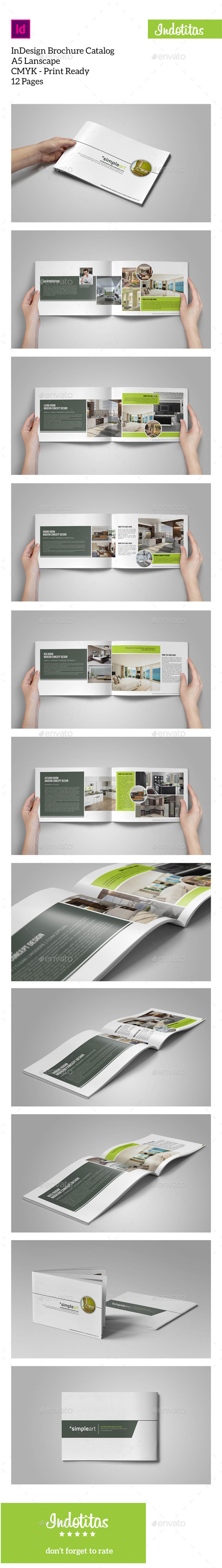 A5 Brochure Catalogs Template - Catalogs Brochures