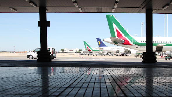 Rome Airport Outside by dubassy | VideoHive