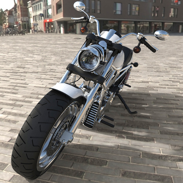 Motorcycle - 3Docean 10003182