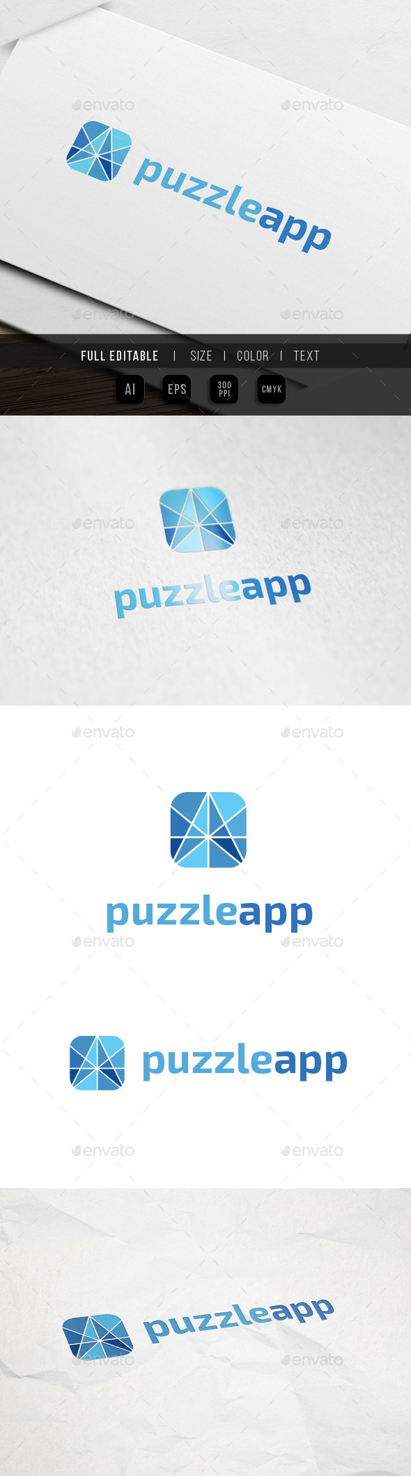 Application Development Logo - Abstract Logo Templates