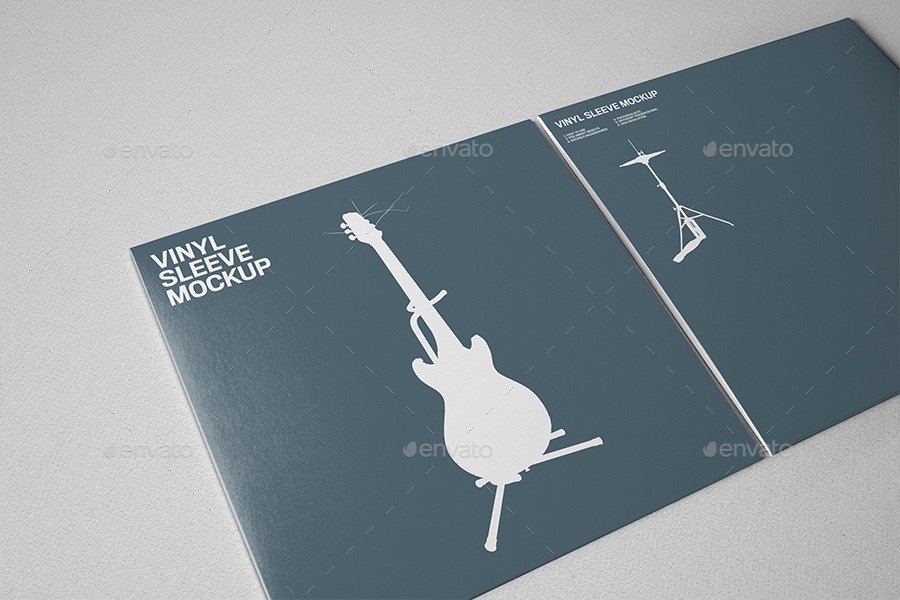 Download Vinyl Record Sleeve Mockup by yooken | GraphicRiver