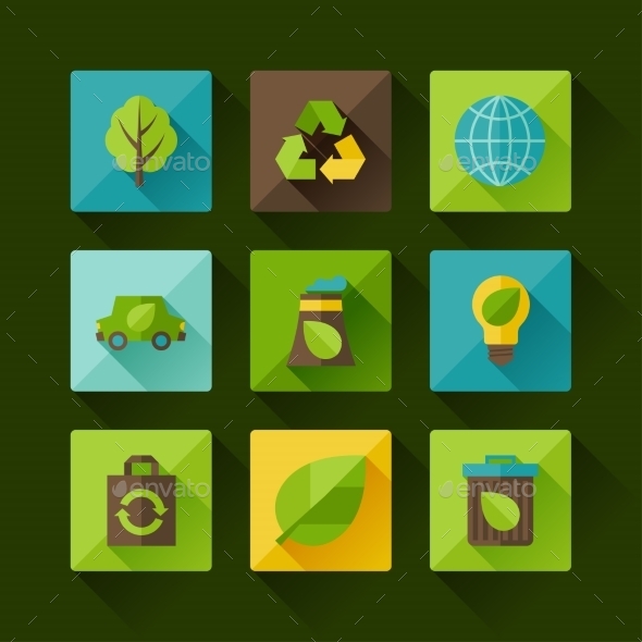 Ecology Set - Nature Conceptual