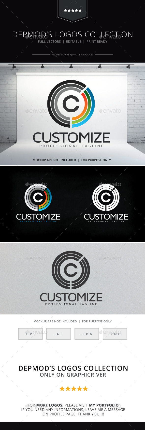 Customize Logo - Letters Logo Templates